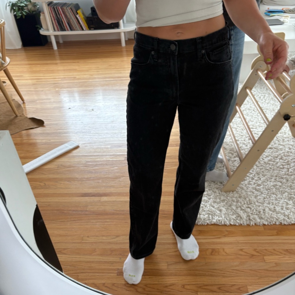 Gap 90’s Loose High Rose Black denim